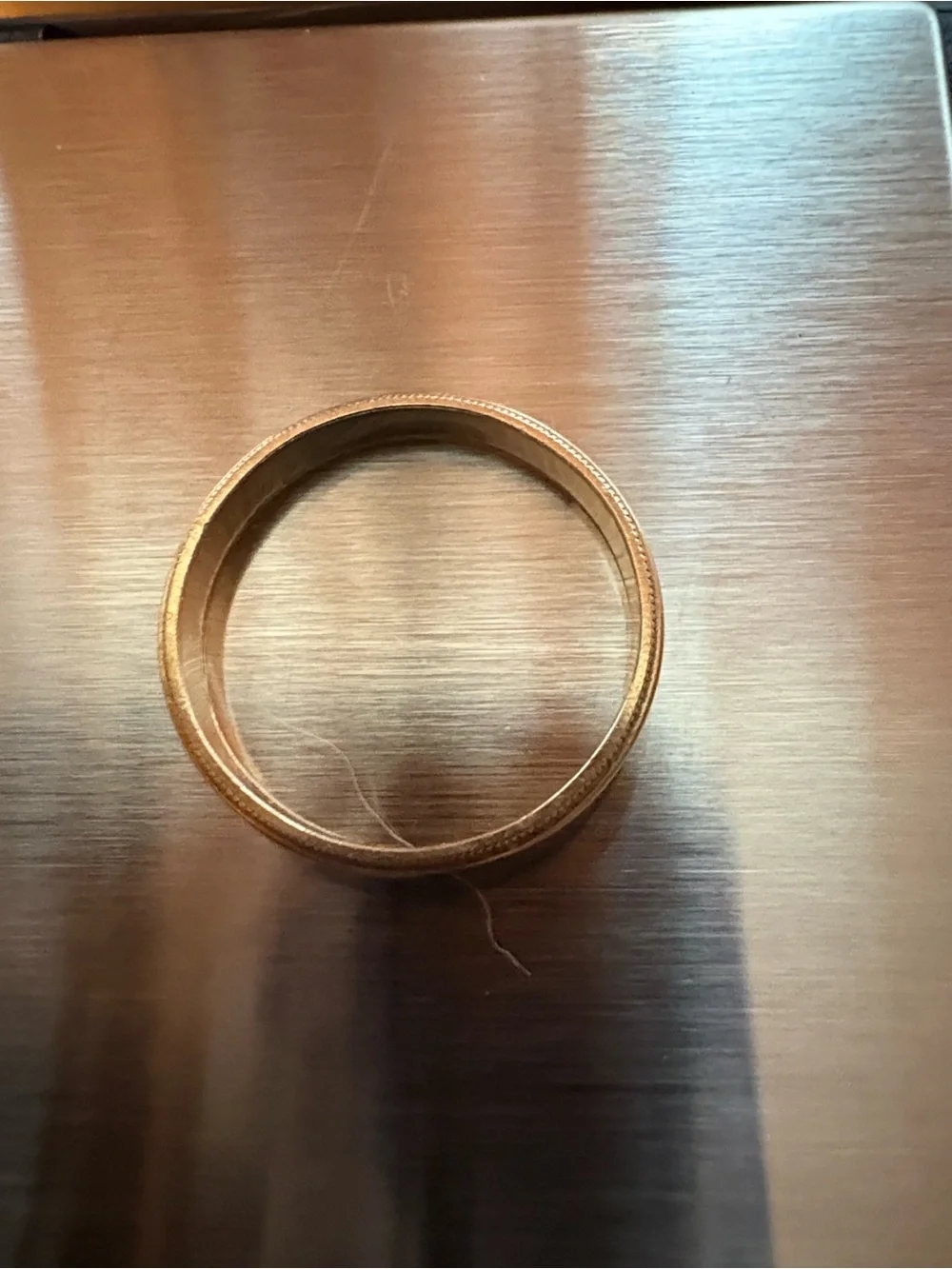 14KP gold ladies ring - Picture 3 of 4